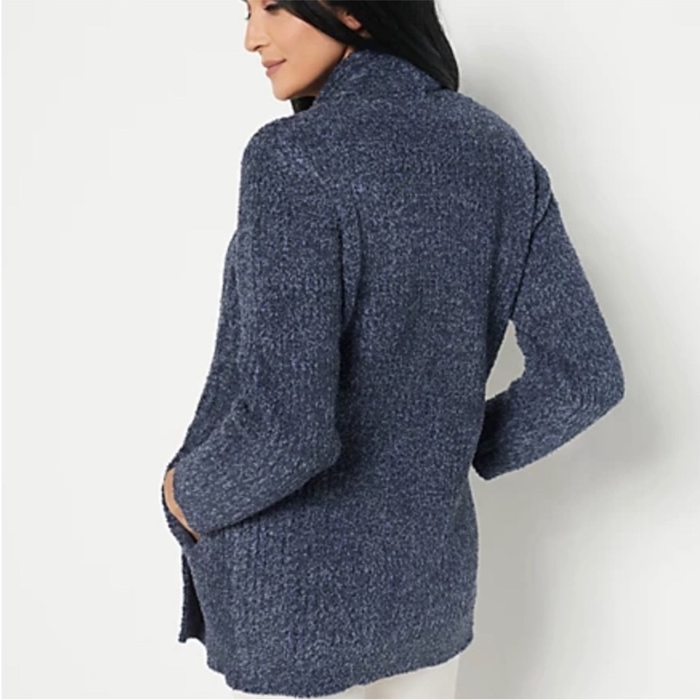 Barefoot dreams CozyChic lite cabin cable cardigan
